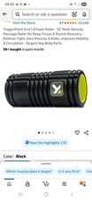 TriggerPoint Grid Foam Roller - Black