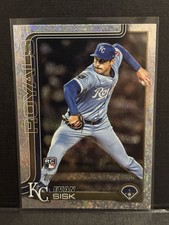 Topps 2025 Update Series Evan Sisk Kansas City Royals Rookie #US176