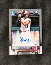 Quentin Young 2025 Bowman Draft 1st Chrome Auto CPA-QY
