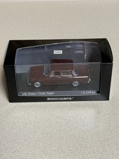 Alfa Romeo Giulia Super 1970 Rosso Amaranto “Dark Red” 1/43, 1 Of 1008