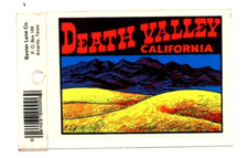 Lot of 12 Historic Death Valley California Decals Stickers - New - Free Shipping