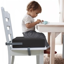 Toddler Booster Seat Dining Table Kitchen Chair, Waterproof Anti-Scratch PU C...