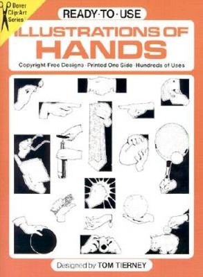 Ready-to-Use Illustrations of Hands (Dover Clip-Art Series) - VERY GOOD