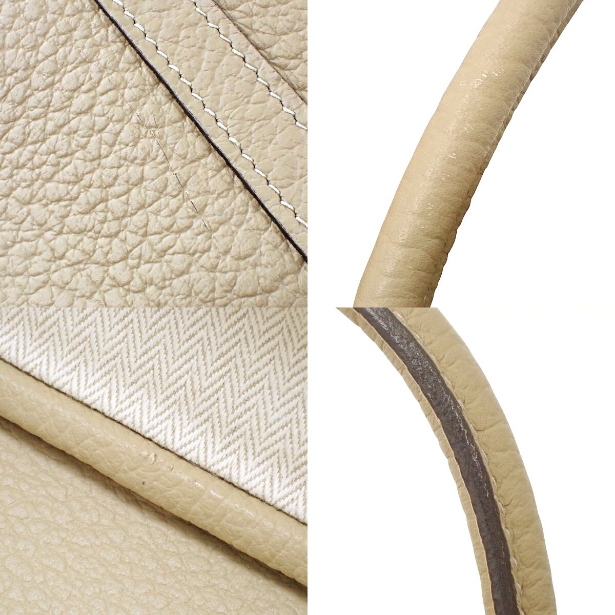 Hermes Garden Party TPM 30 Bag Handbag Country Leather Trench Beige A Stamp 99 image 8