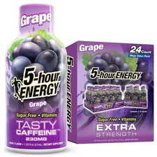 5-Hour Energy Shot Extra Strength Grape 1.93 ...
