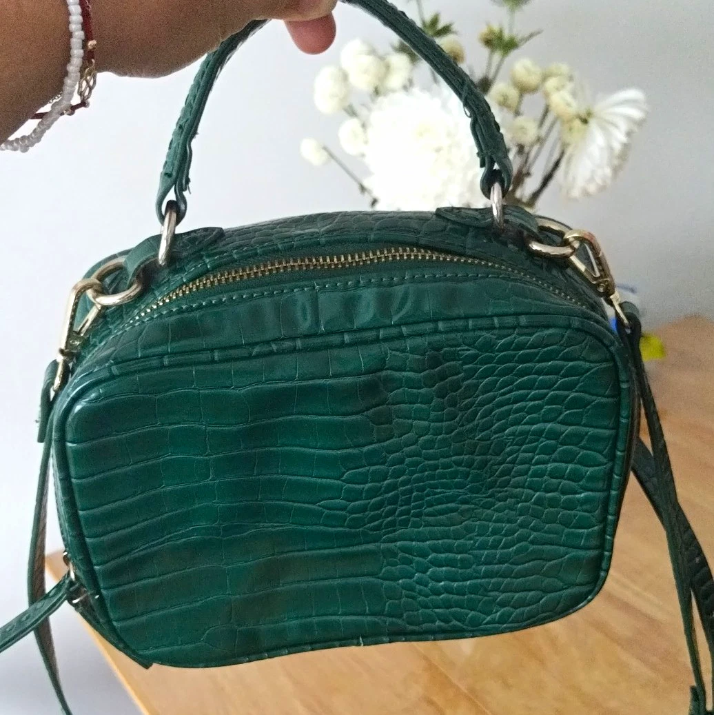 leather bags zara rubber bag