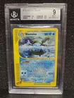 Pokemon TCG Blastoise Holo Rare 4/165 Expedition Base Set BGS Beckett 9