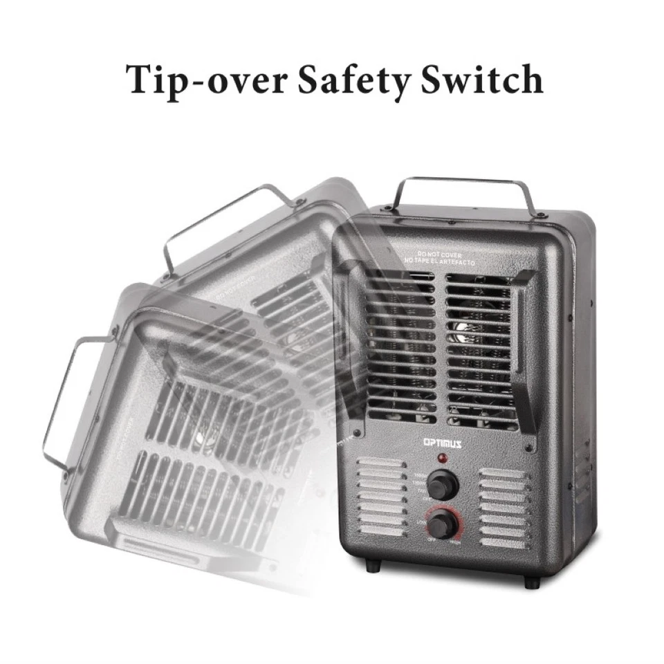 Aquecedor utilitário portátil tamanho completo Optimus H-3013 - Imagem 3 de 4