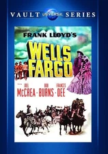 Wells Fargo - DVD By Joel McCrea, Bob Burns, Frances Dee - GOOD