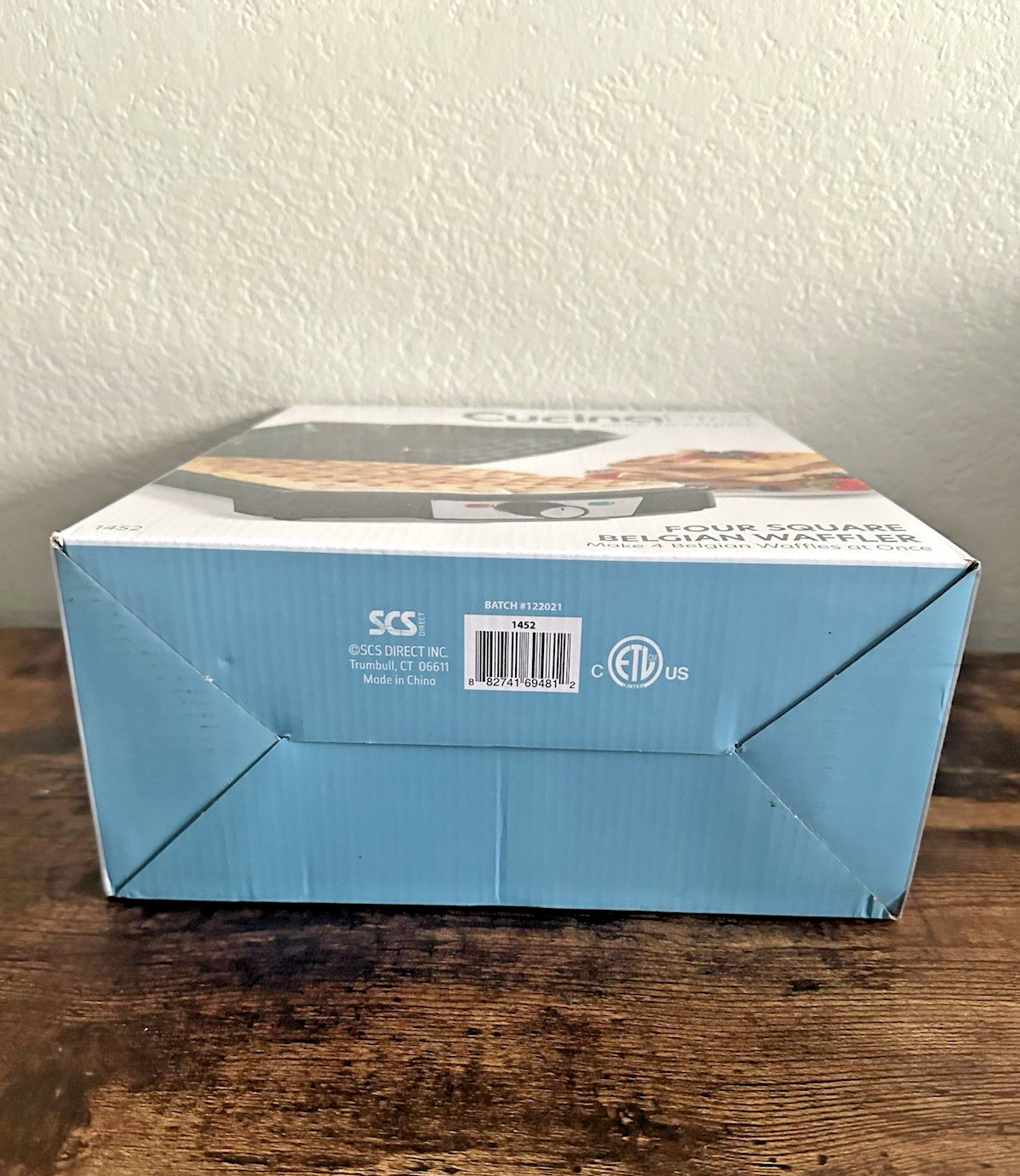 CucinaPro Four Square Belgian Waffle Maker, Extra Large Stainless Steel Kitchen