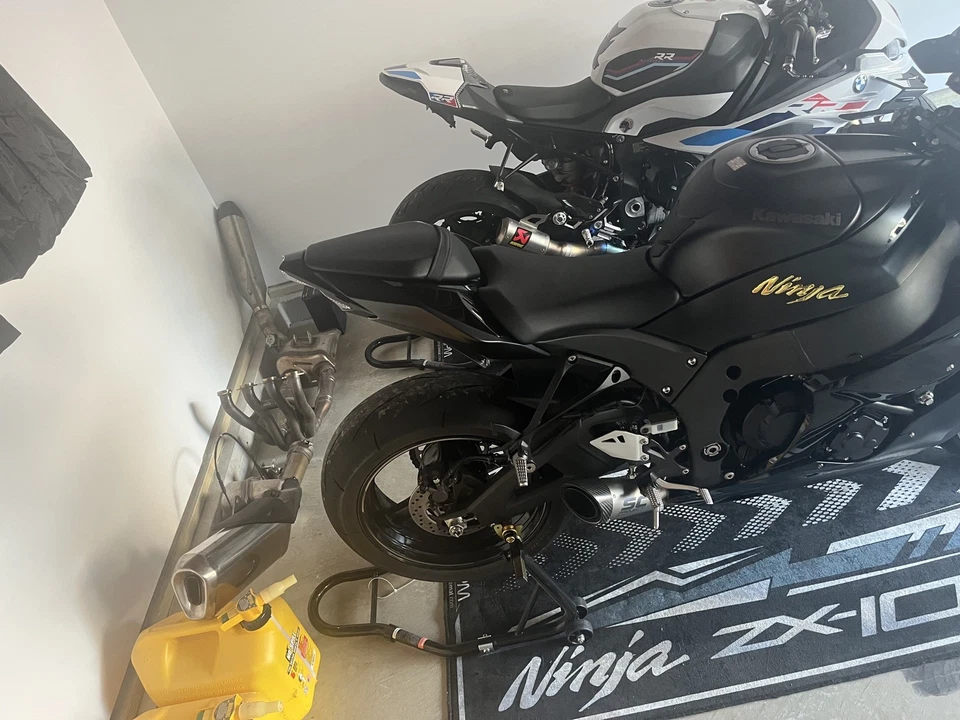 Silenciador escape bmw s1000rr 18-24 + cabezales oem akrapovic Foto 4 de 4