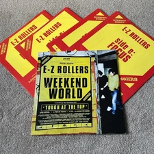 E-Z Rollers – Weekend World Vinyl Record 4x12" LP FIRST UK Pressing 1998