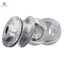 Set of 4 Front 296mm - Rear 321mm Brake Disc Rotors For 2012-2016 Buick Lacrosse