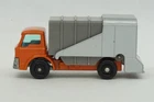 MATCHBOX LESNEY #7 Ford Refuse Truck Orange 1960s ENGLAND
