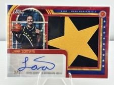 Lara Somfai /5 Golden Patch Auto 2025 Topps Chrome McDonald’s #GP-LS