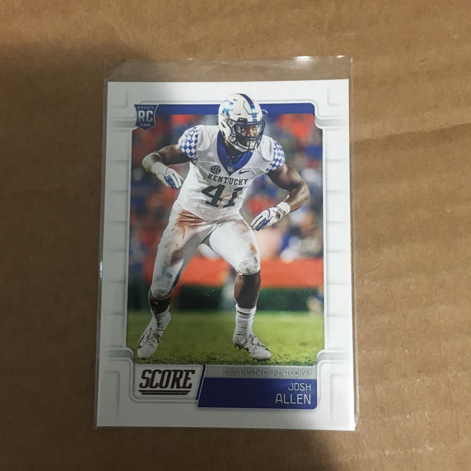 Josh Allen Rookie RC 2019 Score #364 Kentucky Wildcats