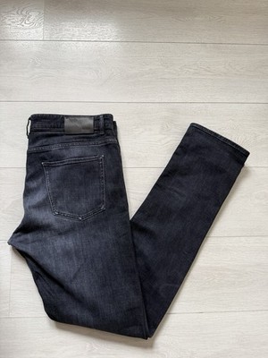 Hugo Boss Black Label Delaware Jeans Hose Gr. 32/32 Slim Fit Anthrazit Jeanshose
