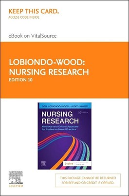 Pflegeforschung Elsevier eBook über Vitalsource (Einzelhandelszugangskarte): Methoden und