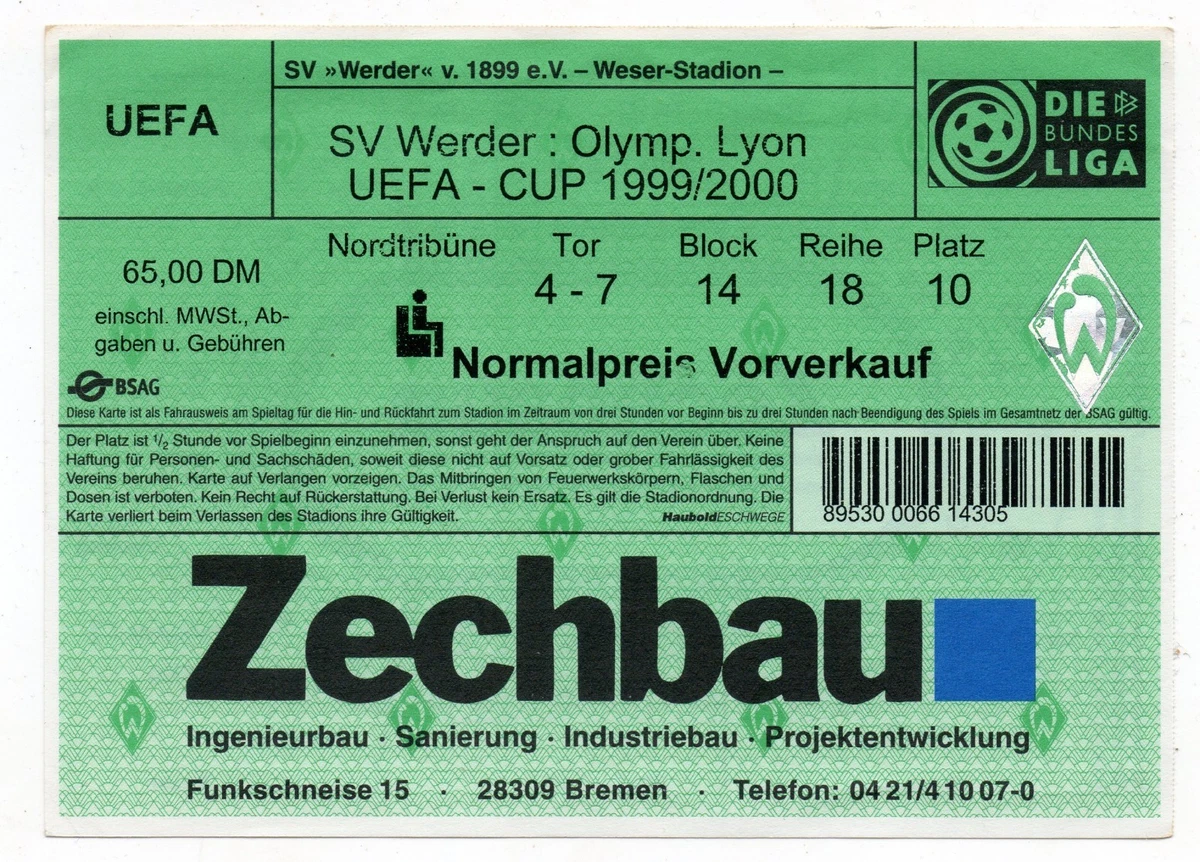 TICKET MATCH AT. BILBAO VS LYON OL - UEFA EUROPA LEAGUE C3 SAISON 2012-2013