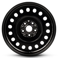 One Wheel For 2024-2025 Subaru Crosstrek Suv 17in Steel Black Rim 5x114.3 17x7
