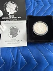 2021 O Morgan Silver Dollar w OGP COA (lightly toned)