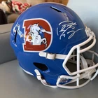Peyton Manning Signed Full Size Helmet Replica  Denver Broncos Throwback