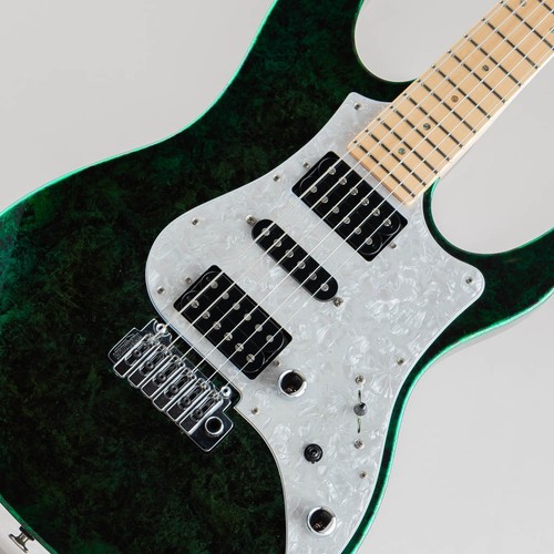 Black Smoker Sigma SSH Used Alder body Maple neck Maple fingerboard w/Gig case - Picture 11 of 11