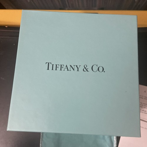 Vintage Tiffany Satin Metal Quartz Swivel Travel Alarm Clock in Original Box - Picture 7 of 7
