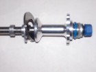 Titanium 1/10th Pan Car rear axle with Aluminum hubs — photo 3