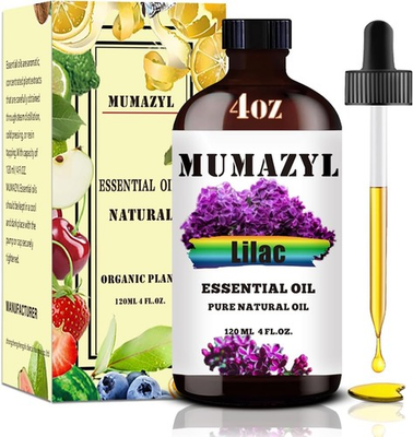 #ad Lilac Essential Oil Lilac Oil 4 Fl Oz 120ML for Diffuser Humidifier Yoga Cleani $21.64