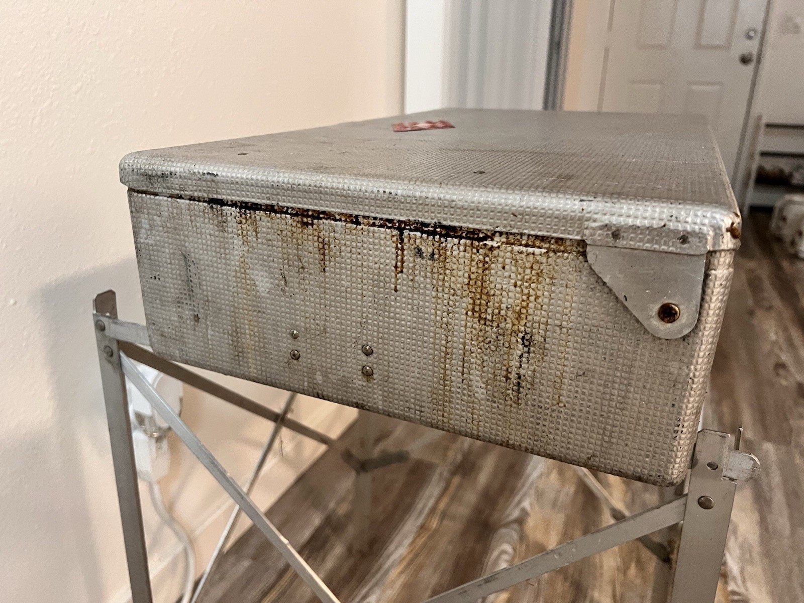 Vintage COLEMAN 442 Red Diamond 2 Burner, Aluminum Camp Stove Camping Grill