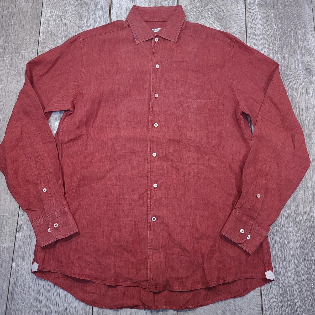 ロロピアーナ Lolo Piana イタリア製 100% lino リネン100 Loro Piana Linen Casual Button-Down Shirts for Men for sale | eBay