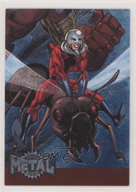 2015 Marvel Fleer Retro 1995 Fleer Metal Blaster Ant-Man #1 9e1