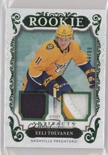 2018 Upper Deck Artifacts Rookies Emerald Material 96/99 Eeli Tolvanen #167 7b5