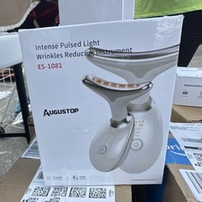 AUGUSTOP ES-1081 Intense Pulsed Light Wrinkle Reduction Silver USB, Deep Clean