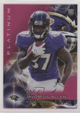 2015 Topps Platinum Rookies BCA Refractor 10/10 Javorius Allen #133 8em