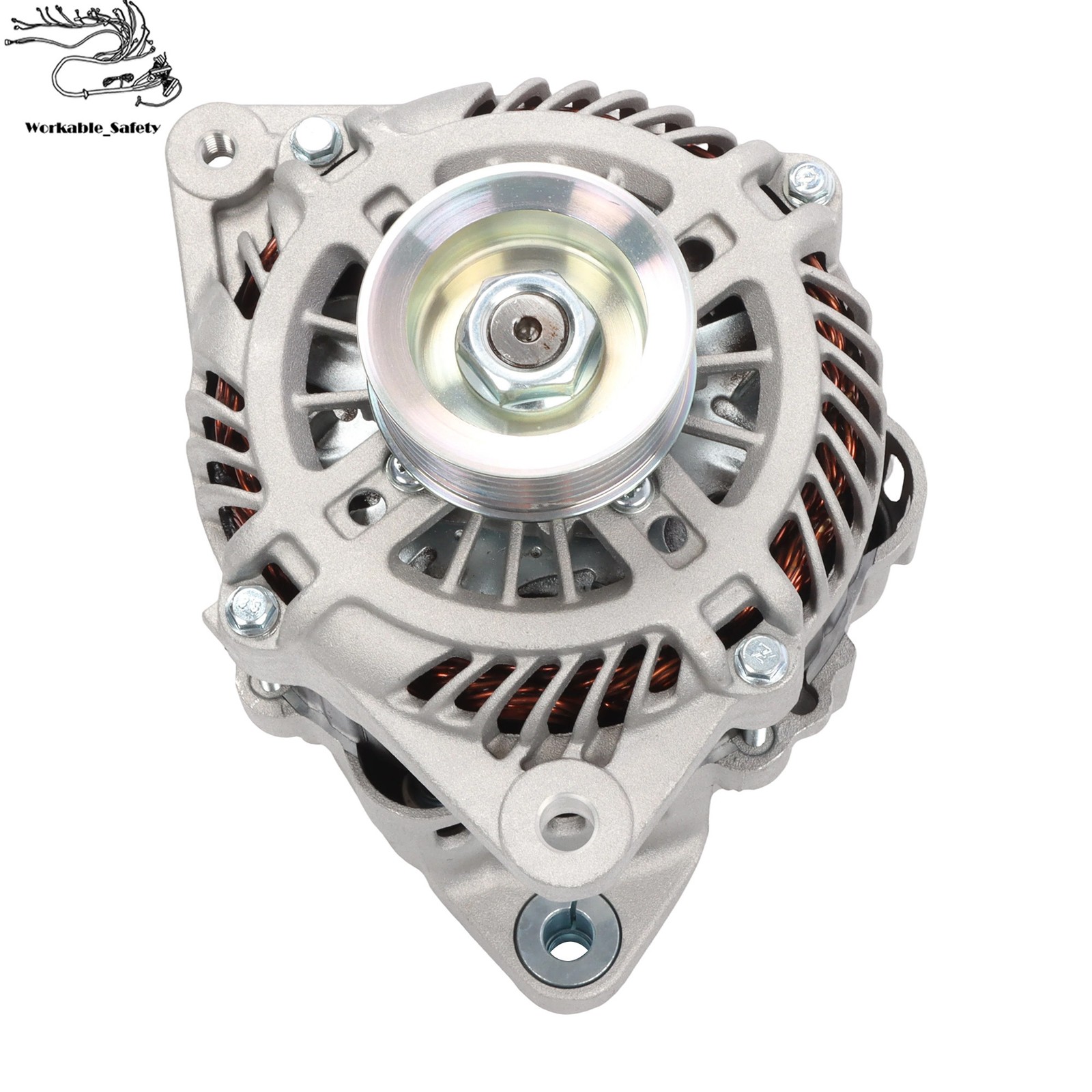 110A Alternator For Infiniti FX35 G35 2003-2008 Nissan Pathfinde 2004 V6 3.5L