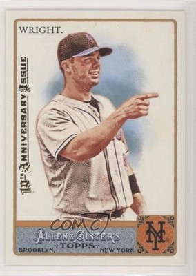 2011 Topps Allen & Ginter's 2015 Buyback 10th Anniversary Issue David Wright j3j