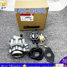 Carburetor Fits For Onan Nos B48g P216g  W/ Fuel Pump Oil Filter Kit 146-0496