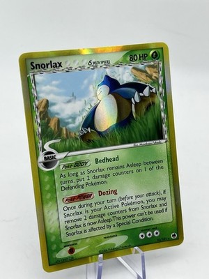 Pokemon TCG Dragon Frontiers Holo Snorlax Delta Species #10/101 | eBay