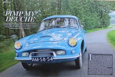 Original CC 2011 extracted mag article: 1958 CITROEN 2CV UMAP 500 SM coupe