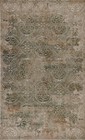 Contemporary Green/ Brown Machine-Made Printed Rugs Oriental Modern Carpet