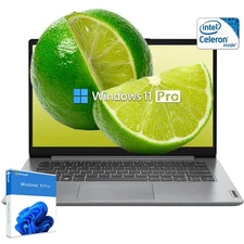 Lenovo Ideapad 1 14" Student Laptop - Intel N4020, 4GB RAM - 12GB eMMC, Win11Pro