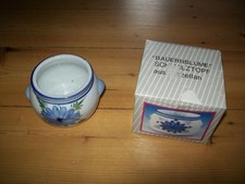 Schmalztopf "Bauernblume" aus Porzellan ca. 5,5 cm hoch