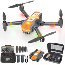 GPS Drones with 4K Camera for Adults Brushless Motor and Dark grey