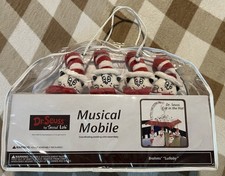 Dr Seuss Cat In The Hat Baby Nursery Crib Mobile Trend Lab New Sealed Rare
