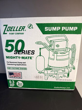 Zoeller Mighty-Mate M53-D Sump Pump Submersible Auto Float 0.3HP 115V