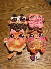 Cookeez Makery Toasty Treatz Scented Plush Lot of 4