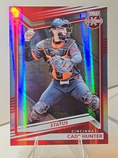 2022 Panini Elite Extra Edition Status Red /299 Cade Hunter #153