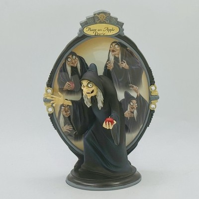 2002 Disney's Legendary Villains Bradford Exchange Old Hag Witch Figure & Plate
